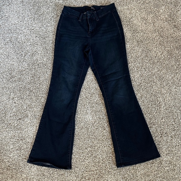 1822 Denim Denim - 1822 Denim Dark Blue Flare Jeans Size 26P/2P